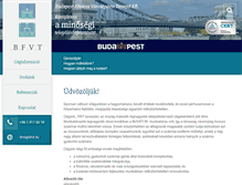 Tablet Screenshot of bfvt.hu
